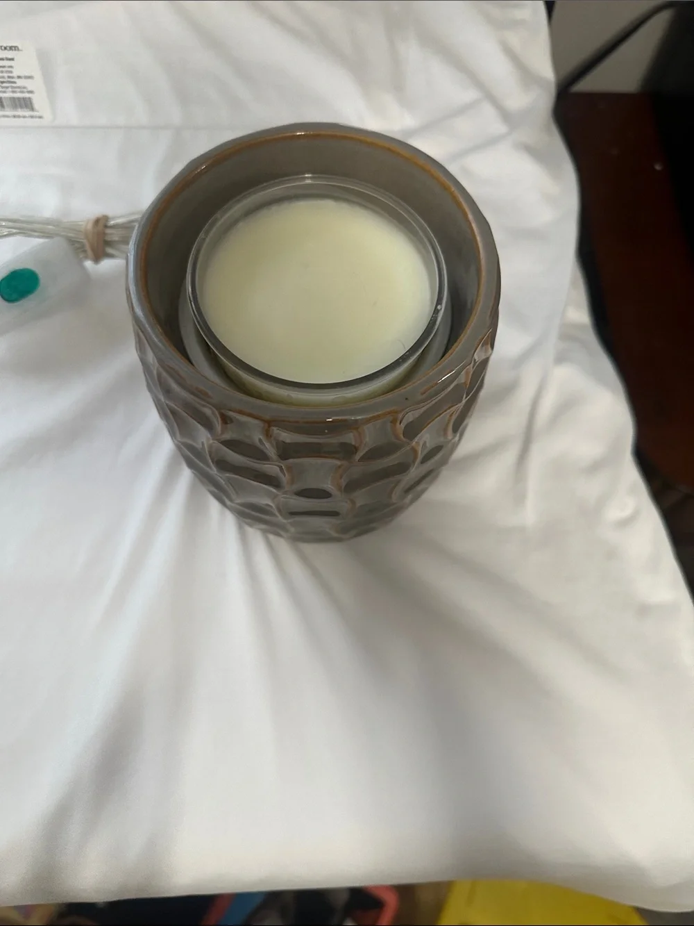 Yankee Candle glazed ceramic